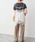 バックロゴTシャツ