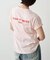 バックロゴTシャツ