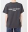 バックロゴTシャツ