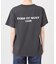 バックロゴTシャツ