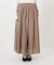 コットンエアリーフレアスカート