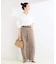 《追加12》ウォッシャブル / DU JOUR / デュ ジュール BARREL BAGGY JEAN