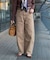 《追加12》ウォッシャブル / DU JOUR / デュ ジュール BARREL BAGGY JEAN