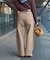 《追加12》ウォッシャブル / DU JOUR / デュ ジュール BARREL BAGGY JEAN