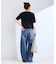 《追加12》ウォッシャブル / DU JOUR / デュ ジュール BARREL BAGGY JEAN