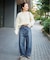 《追加12》ウォッシャブル / DU JOUR / デュ ジュール BARREL BAGGY JEAN