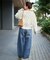 《追加12》ウォッシャブル / DU JOUR / デュ ジュール BARREL BAGGY JEAN