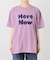 【Here Now】ピグメントTシャツ