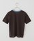 クルーネックシアーリンガーTEE