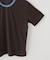 クルーネックシアーリンガーTEE