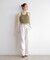 【INSCRIRE /アンスクリア】Gauze Teleco Tank Top：タンクトップ