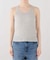【INSCRIRE /アンスクリア】Gauze Teleco Tank Top：タンクトップ