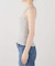 【INSCRIRE /アンスクリア】Gauze Teleco Tank Top：タンクトップ