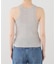 【INSCRIRE /アンスクリア】Gauze Teleco Tank Top：タンクトップ
