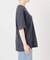 BLACK ポケット付きプリントTシャツ