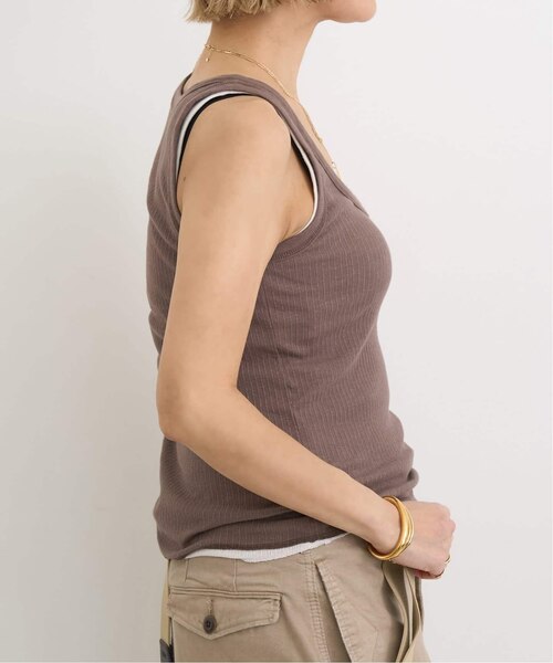GOOD GRIEF!/グッド グリーフ】 WASHED RIB TANK TOP｜ベーセー