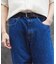 スモーキーデニム 11oz フェード ワイドパンツ