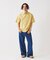 スモーキーデニム 11oz フェード ワイドパンツ