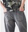 スモーキーデニム 11oz フェード ワイドパンツ
