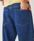 スモーキーデニム 11oz フェード ワイドパンツ