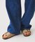 スモーキーデニム 11oz フェード ワイドパンツ