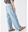 スモーキーデニム 11oz フェード ワイドパンツ