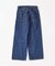 スモーキーデニム 11oz フェード ワイドパンツ