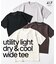 utility everyday Tシャツ LIGHT ”接触冷感＆アンチピリング” | 追加