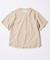 リネン ライク ダブル フェイス Tシャツ