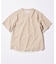 リネン ライク ダブル フェイス Tシャツ