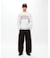 CHAMPION / チャンピオン for JS ステッチ プリント スウェット