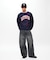 CHAMPION / チャンピオン for JS ステッチ プリント スウェット