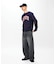 CHAMPION / チャンピオン for JS ステッチ プリント スウェット