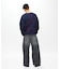 CHAMPION / チャンピオン for JS ステッチ プリント スウェット