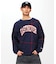 CHAMPION / チャンピオン for JS ステッチ プリント スウェット