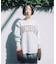 CHAMPION / チャンピオン for JS ステッチ プリント スウェット