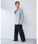 WIDE TAPERED JEANS