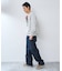 WIDE TAPERED JEANS