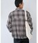 オンブレチェック ZIPUP SHIRTS BZ