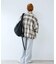 オンブレチェック ZIPUP SHIRTS BZ