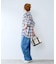 オンブレチェック ZIPUP SHIRTS BZ