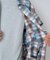 オンブレチェック ZIPUP SHIRTS BZ