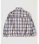 オンブレチェック ZIPUP SHIRTS BZ