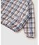 オンブレチェック ZIPUP SHIRTS BZ