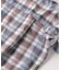 オンブレチェック ZIPUP SHIRTS BZ