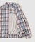 オンブレチェック ZIPUP SHIRTS BZ