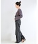 ウォッシャブル / DU JOUR / デュ ジュール PIN SEAM TAPER JEAN