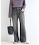 ウォッシャブル / DU JOUR / デュ ジュール PIN SEAM TAPER JEAN