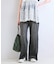ウォッシャブル / DU JOUR / デュ ジュール PIN SEAM TAPER JEAN