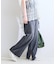 ウォッシャブル / DU JOUR / デュ ジュール PIN SEAM TAPER JEAN